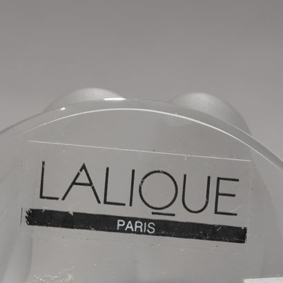 LALIQUE France.

- Baguier aux deux colombes...