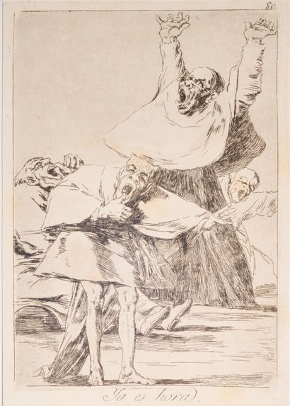 Francisco José DE GOYA (1746 - 1828).
Muchachos...