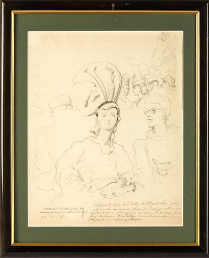 Marcel Eugène LOUVEAU-ROUVEYRE (1881-?).


Portrait...