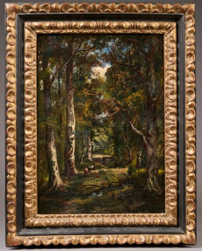 Barbizon school, after Narcisse Virgile DIAZ...