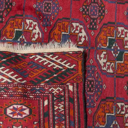 Set of 4 wool carpets:
- BOUKHARA, wool carpet...