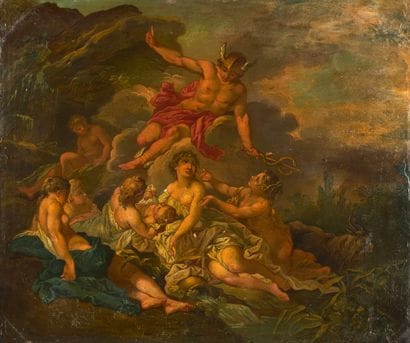 19th century school, after François BOUCHER.
The...