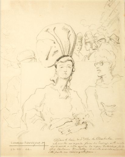 Marcel Eugène LOUVEAU-ROUVEYRE (1881-?).


Portrait...