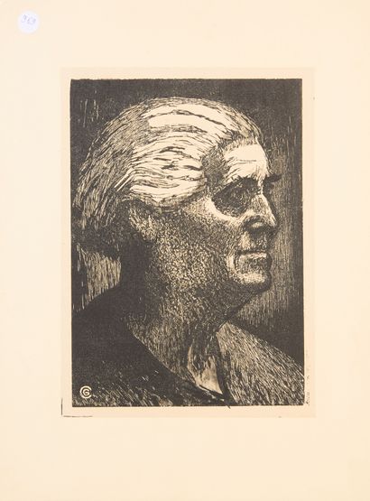 Gaston CHOPARD (1883-1942). 
Portrait of...