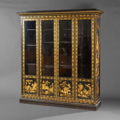 In the taste of China.

Black and gold lacquered...