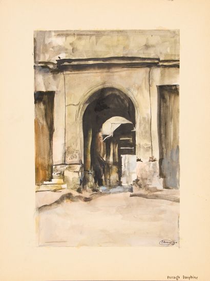 Monique JORGENSEN (1906-?)
Passage Dauphine....