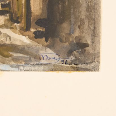 Monique JORGENSEN (1906-?). 
The town of...
