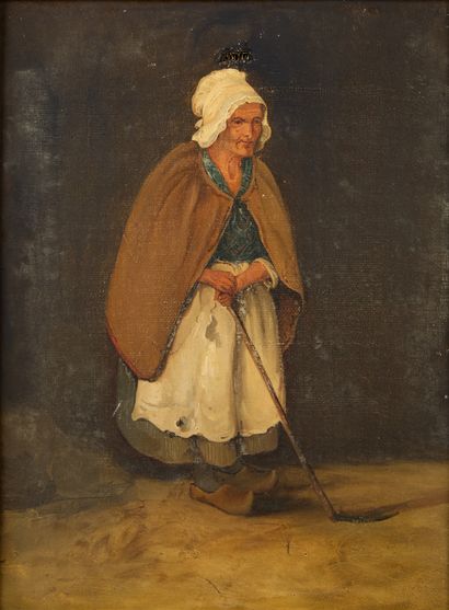 LACOURD (?) (19th century).
Portraits of...