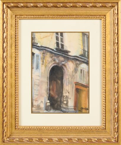 Monique JORGENSEN (1906-?)
Entrance door...