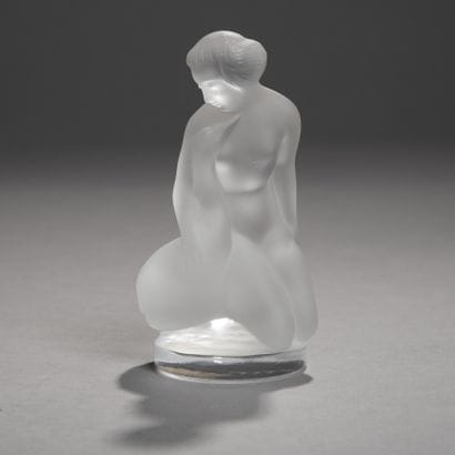 LALIQUE France.

- Baguier aux deux colombes...