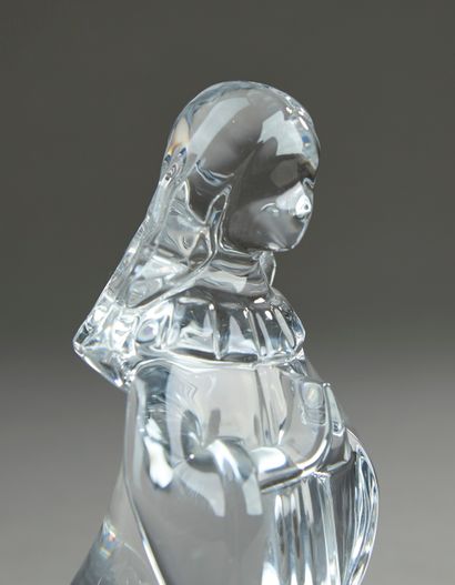 BACCARAT.
Kneeling child praying.
Crystal...