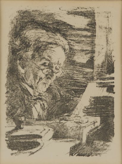 Edouard VUILLARD (1868 - 1940).
Portrait...