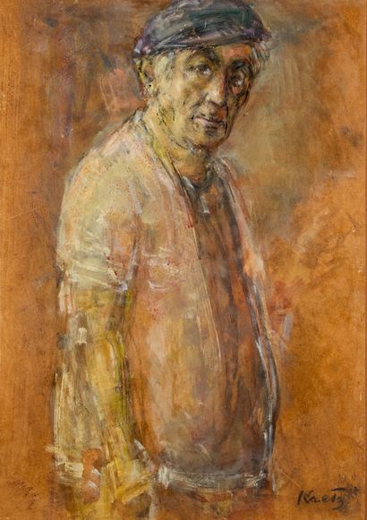 Léopold KRETZ (1907-1990).

Self-portrait...