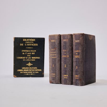 Bibliothèque portative de l'officier - Instruction...