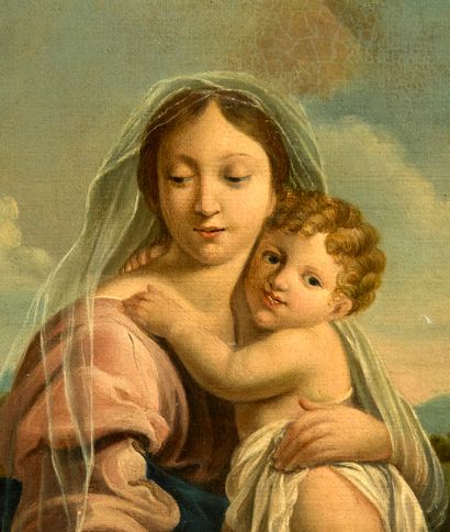 After Raphael, late 19th century French school.
Virgin...