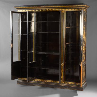 In the taste of China.

Black and gold lacquered...
