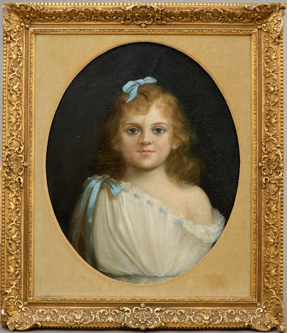 French school of the 19th century. 

Portrait...
