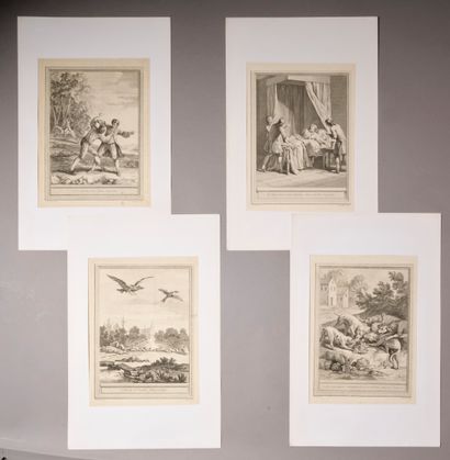Les voleurs et l'âne - l'Aigle et la pie...