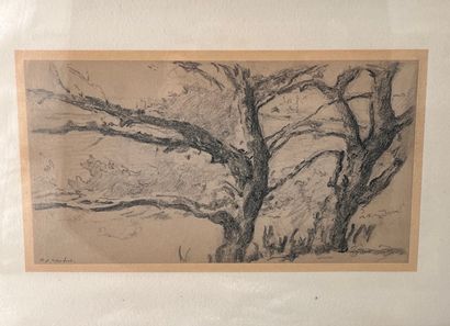 Ker Xavier ROUSSEL (1867-1944).
Trees.
Raised...