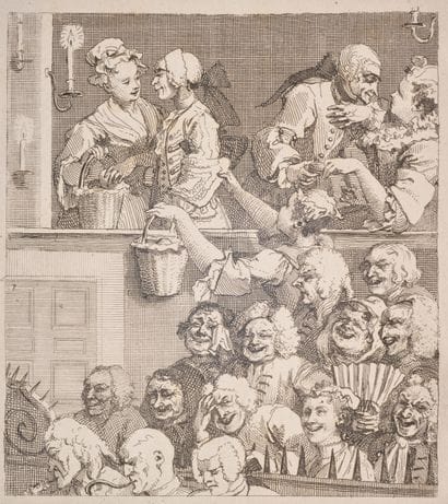 William HOGARTH (1697 - 1764)
.
The Laughing...