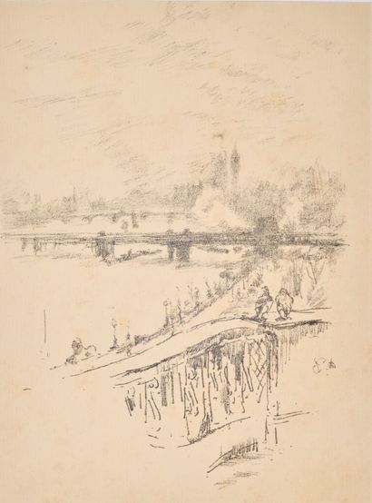 James Abbot MAC NEILL WHISTLER (1834 - 1903).
Savoy...
