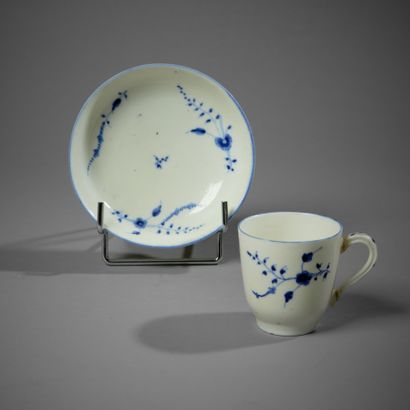 TOURNAI and CHANTILLY. 

Two soft porcelain...