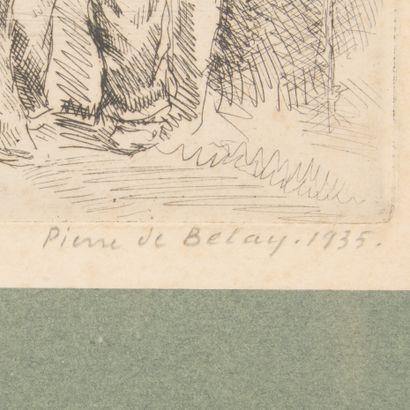 Pierre SAVIGNY DE BELAY (1890-1947). 

The...