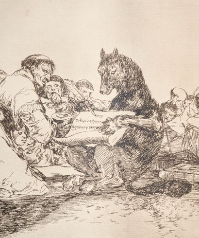Francisco José DE GOYA (1746 - 1828).
Muchachos...