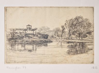 Francis SEYMOUR - HADEN (1818-1910).
Railway...