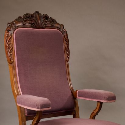 Deux importants fauteuils dit 
