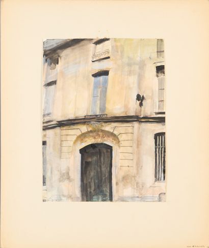 Monique JORGENSEN (1906-?). 
Entrance to...