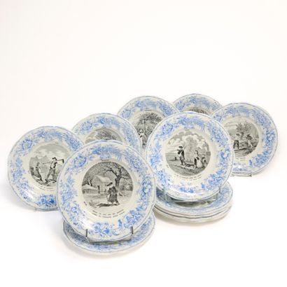 CREIL AND MONTEREAU.


Twelve earthenware...