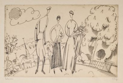 Jean - Emile LABOUREUR (1877 - 1943)
.
-Broadway...