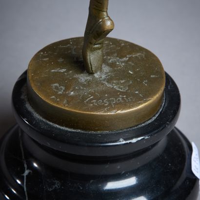 CRESPAIN (20th century).

Ballerina.

Bronze...