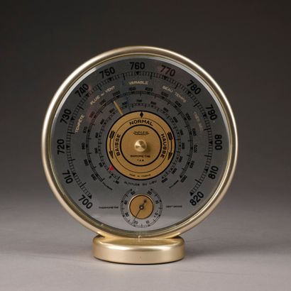 JAEGER.
Baromètre-thermomètre circulaire...