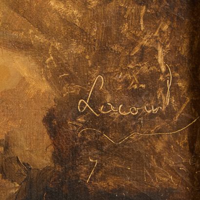 LACOURD (?) (19th century).
Portraits of...
