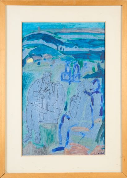René QUÉRÉ (1932-2021). 

Discussion in a...
