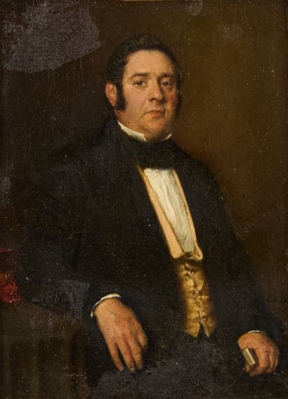 French school of the mid-nineteenth century.
Portrait...