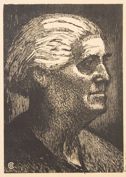 Gaston CHOPARD (1883-1942). 
Portrait of...