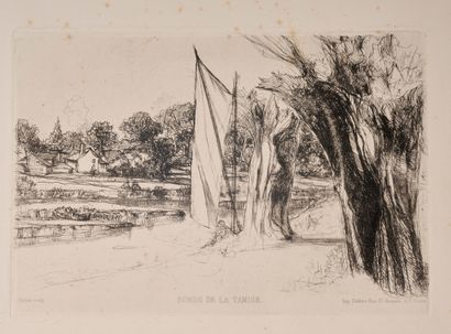 Francis SEYMOUR - HADEN (1818-1910).
Railway...