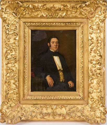 French school of the mid-nineteenth century.
Portrait...