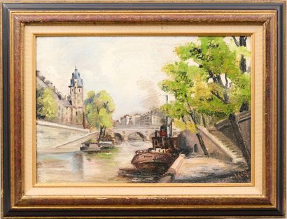 20th century French school.

View of the...