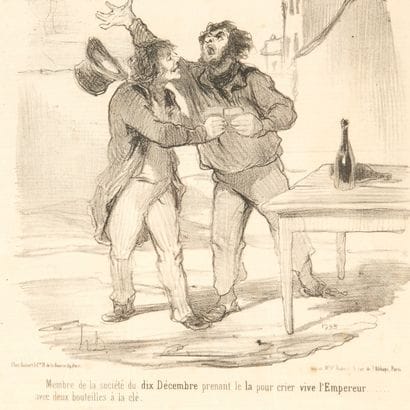Honoré DAUMIER (1808-1879). 
Set of five...