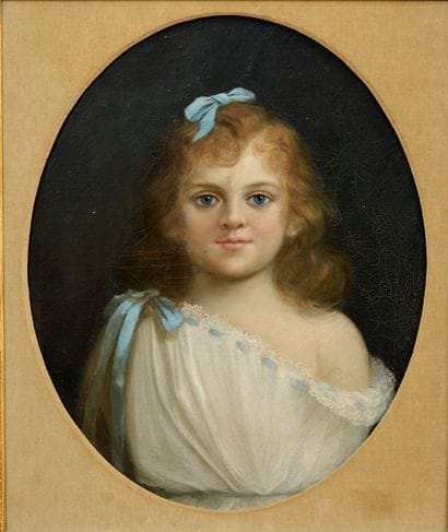 French school of the 19th century. 

Portrait...