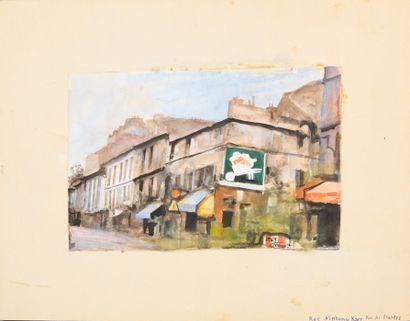 Monique JORGENSEN (1906-?). 
Rue Alphonse...