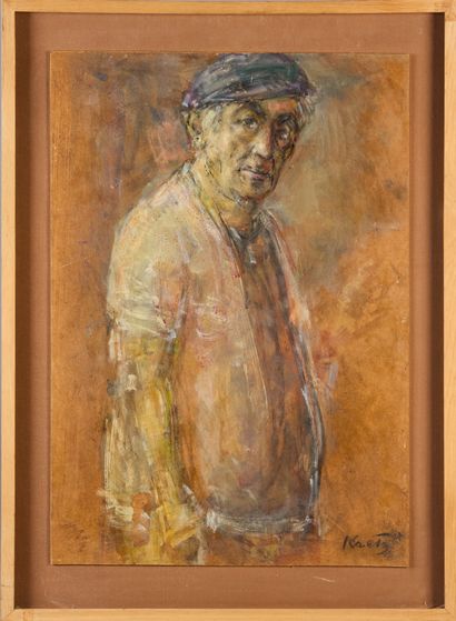 Léopold KRETZ (1907-1990).

Self-portrait...