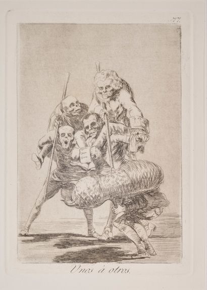 Francisco José DE GOYA (1746 - 1828).
Muchachos...