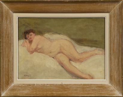 Maurice TASTEMAIN (1878-1942). 

Odalisque....