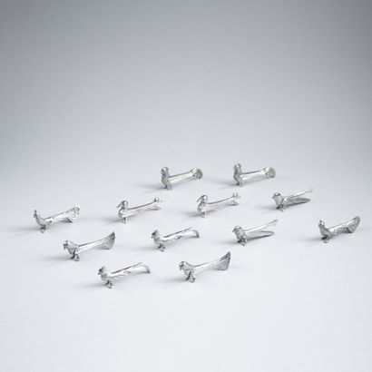Set of decorative objects from the 20th century...