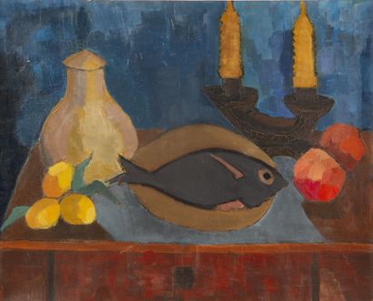 Isabelle ROUAULT (1910-2004). 

Nature morte...